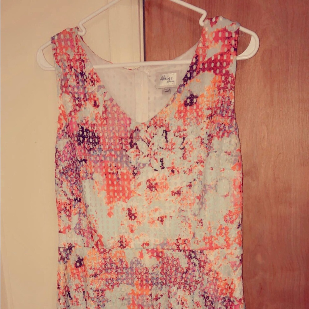 Spring floral print dress 💕